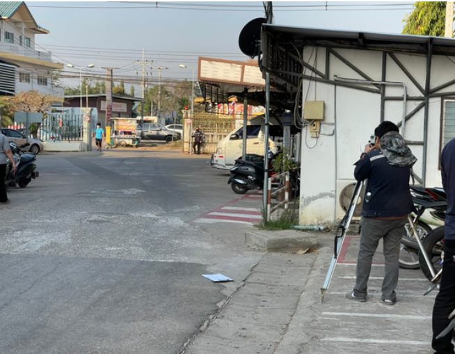 งานสำรวจแนวท่อระบบสาธารณูปโภค