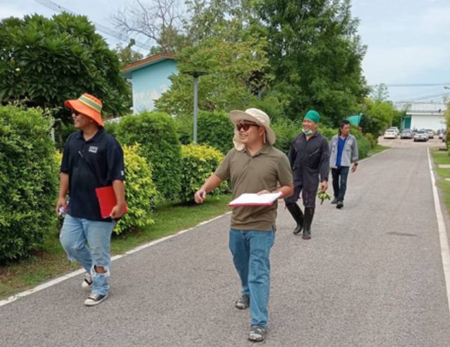 งานสำรวจระดับพื้นที่โครงการ